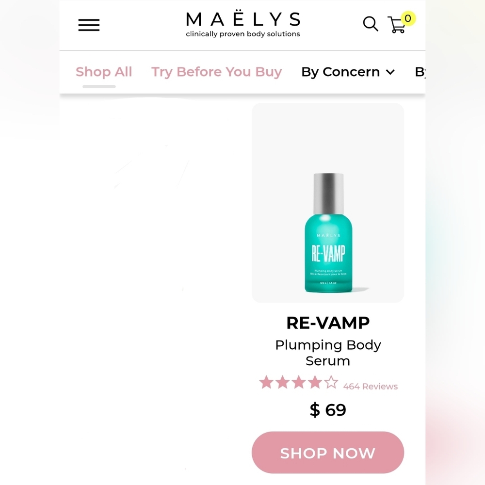 MAËLYS RE-VAMP Plumping Body Serum